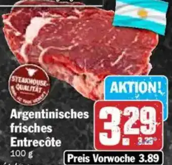 Hit Argentinisches frisches Entrecôte Angebot