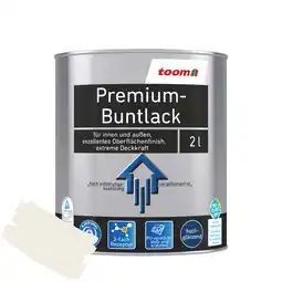 toom Baumarkt toom Premium-Buntlack reinweiß glänzend 2 l Angebot