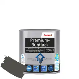 toom Baumarkt toom Premium-Buntlack silberfarben glänzend 250 ml Angebot
