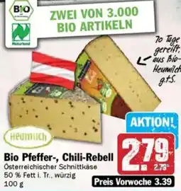 Hit Bio Pfeffer-, Chili-Rebell Angebot