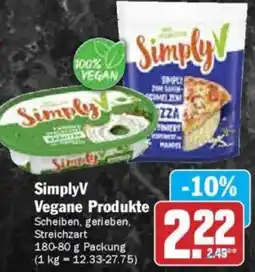 Hit SimplyV Vegane Produkte Angebot