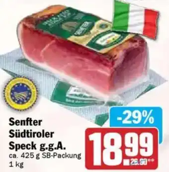 HIT Senfter Südtiroler Speck g.g.A. Angebot
