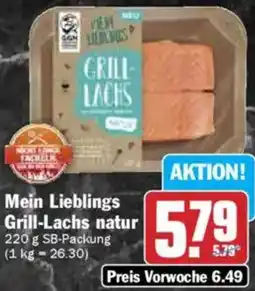 Hit Mein Lieblings Grill-Lachs natur Angebot