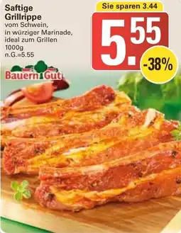 WEZ Bauern Gut Saftige Grillrippe Angebot