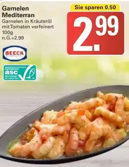 WEZ BEECK Garnelen Mediterran Angebot