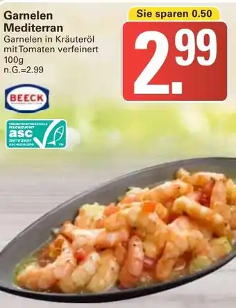 WEZ BEECK Garnelen Mediterran Angebot