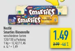 diska Nestlé Smarties Riesenrolle Angebot