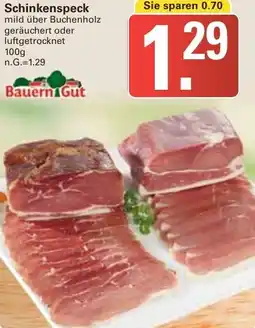 WEZ Bauern Gut Schinkenspeck Angebot
