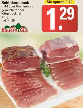 WEZ Bauern Gut Schinkenspeck Angebot