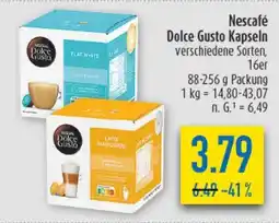 diska Nescafé Dolce Gusto Kapseln Angebot