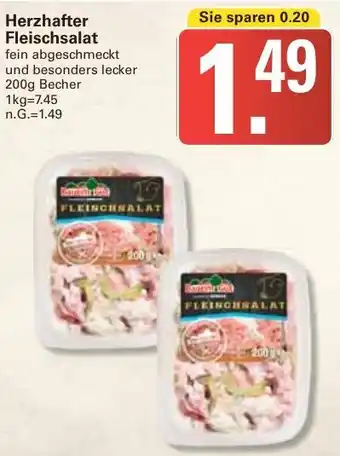 WEZ Herzhafter Fleischsalat Angebot