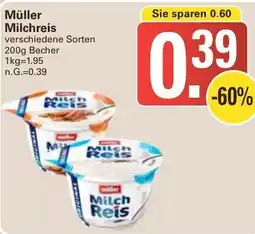 WEZ Müller Milchreis Angebot
