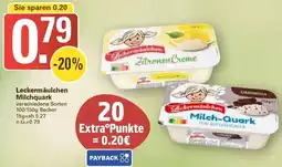 WEZ Leckermäulchen Milchquark Angebot