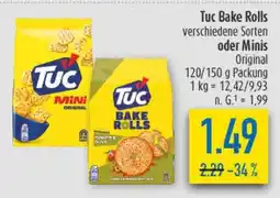 diska LU Tuc Bake Rolls oder Minis Original Angebot