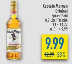 diska Captain Morgan Original Spiced Gold Angebot
