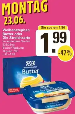 WEZ Weihenstephan Butter oder Die Streichzarte Angebot
