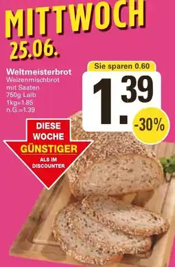 WEZ Weltmeisterbrot Angebot