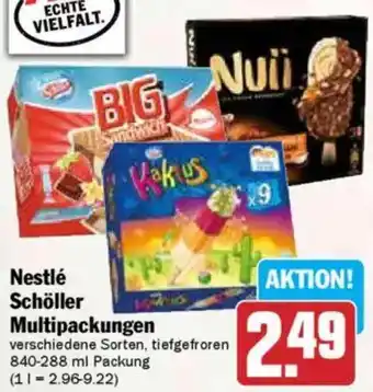 Hit Nestlé Schöller Multipackungen Angebot