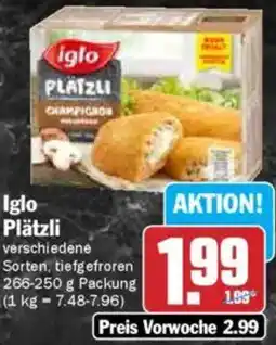 Hit Iglo Plätzli Angebot