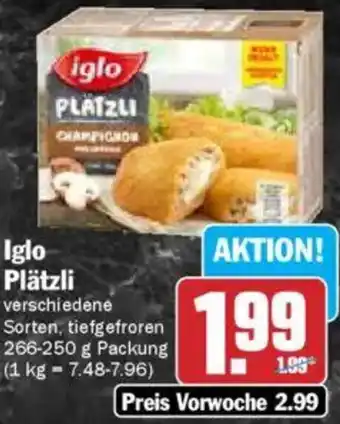 Hit Iglo Plätzli Angebot