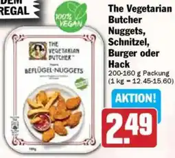 Hit The Vegetarian Butcher Nuggets, Schnitzel, Burger oder Hack Angebot