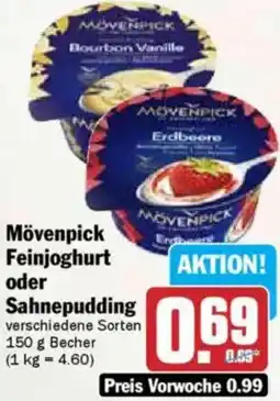 Hit Mövenpick Feinjoghurt oder Sahnepudding Angebot