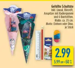 diska Gefüllte Schultüte Angebot