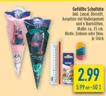 diska Gefüllte Schultüte Angebot