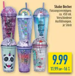 diska Shake Becher Angebot