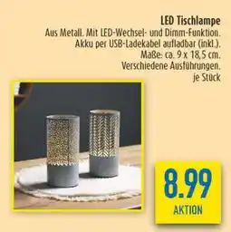 diska LED Tischlampe Angebot