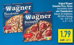 diska Original Wagner Steinofen Pizza, Pizzies oder Flammkuchen Elsässer Art Angebot