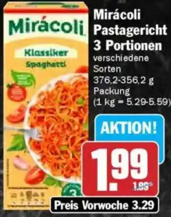 Hit Mirácoli Pastagericht 3 Portionen Angebot