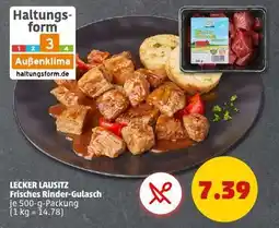 PENNY LECKER LAUSITZ Frisches Rinder-Gulasch Angebot