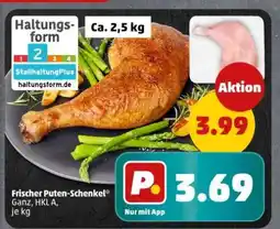 PENNY Frischer Puten-Schenkel Angebot