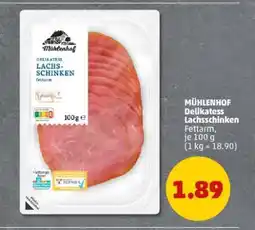 PENNY MÜHLENHOF Delikatess Lachsschinken Angebot