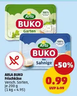 PENNY ARLA Buko-Frischkäse Angebot