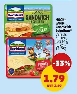 PENNY Hochland Sandwich Scheiben Angebot
