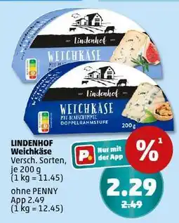 PENNY LINDENHOF Weichkäse Angebot