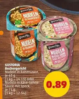 PENNY GUSTORIA Bechergerecht Angebot