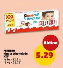 PENNY FERRERO Kinder Schokolade XXL Angebot