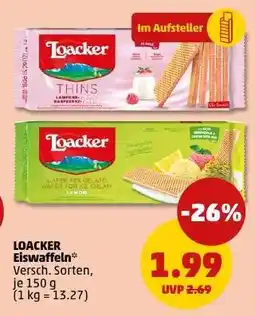 PENNY Loacker Eiswaffeln Angebot