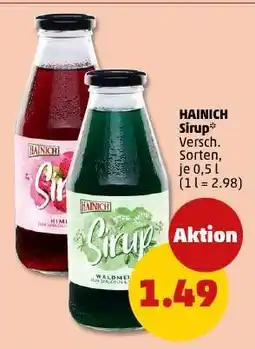 PENNY Hainich Sirup Angebot