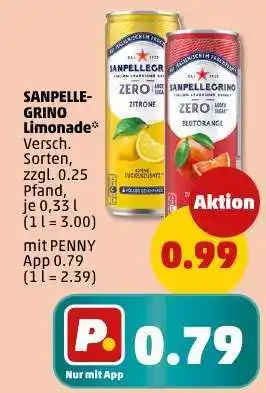 PENNY SANPELLEGRINO Limonade Angebot