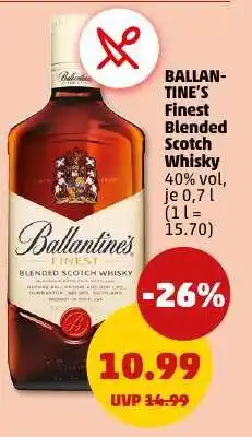 PENNY Ballantine’s Finest Blended Scotch Whisky Angebot