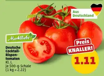 PENNY Deutsche Cocktail-Rispentomaten Angebot