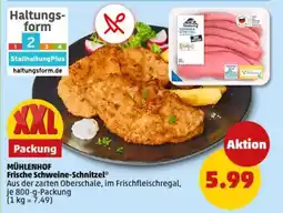 PENNY MÜHLENHOF Frische Schweine-Schnitzel Angebot