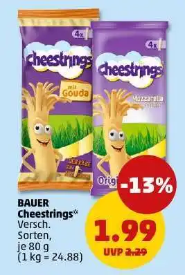 PENNY BAUER Cheestrings Angebot