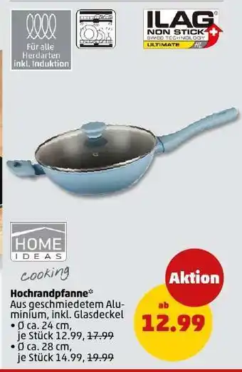 PENNY Hochrandpfanne Angebot