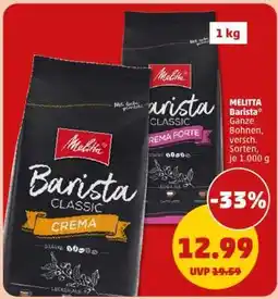 PENNY MELITTA Barista Ganze Bohnen, versch. Sorten, je 1.000 g Angebot