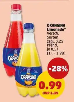PENNY ORANGINA Limonade Angebot